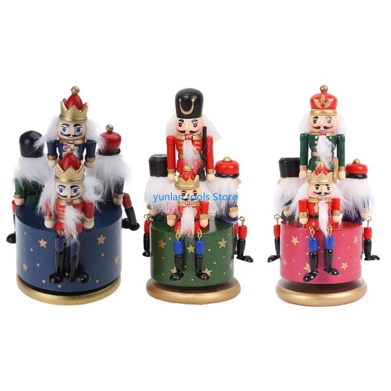 Nutcracker Figurine - 50 фунтов 4 в 1 деревянная
