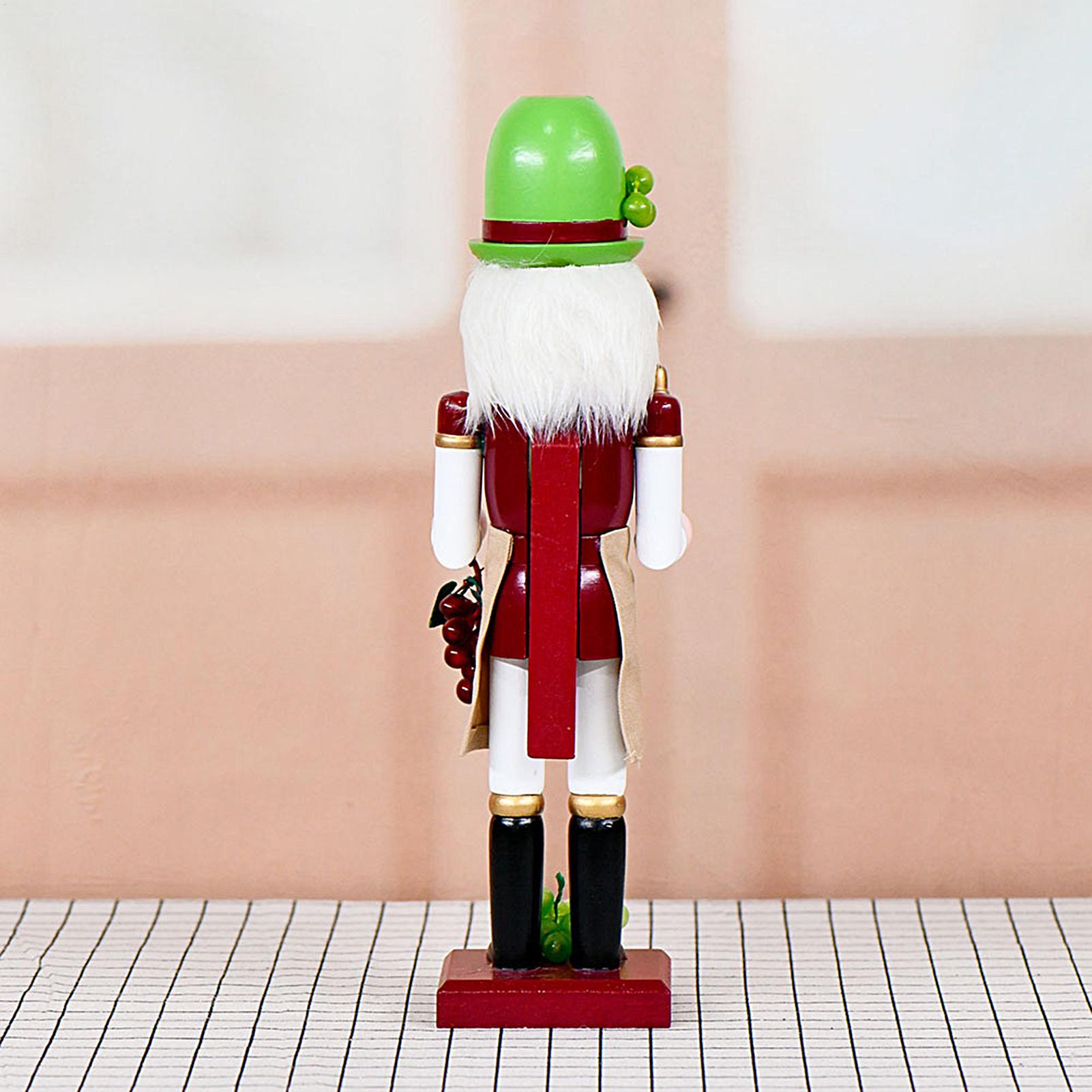 Nutcracker Figurine - Щелкунчик Рождественский декор Деревянный Щелкунчик Деревянная