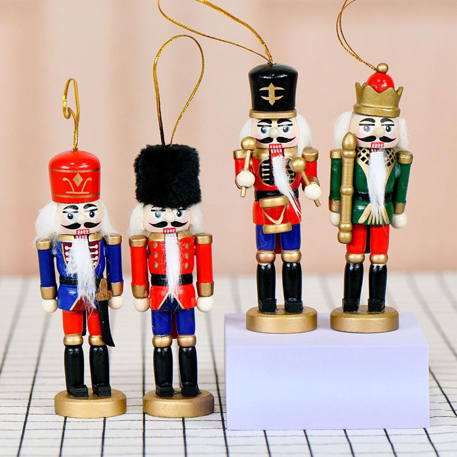 Nutcracker Figurine - Щелкунчик, рождественские украшения, деревянный Щелкунчик, солдат,