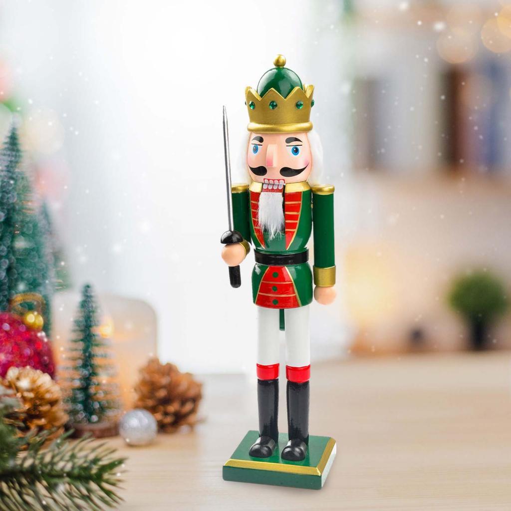 Nutcracker Figurine - Деревянная фигурка Щелкунчика 25 см, декоративная,