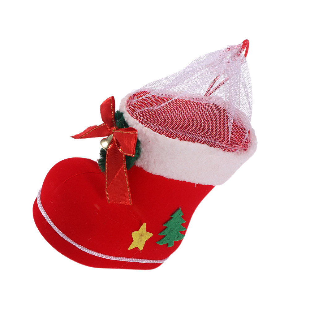 Christmas Stocking Hanging - 2 шт. рождественских носков-мешков для подарков,