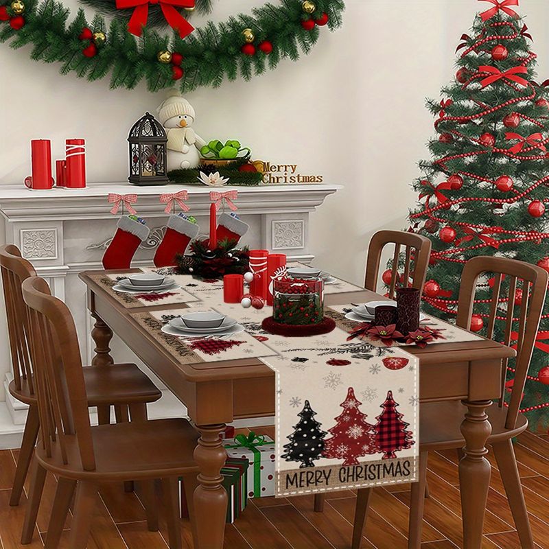 Набор американских рождественс – обзор и цена Christmas Table Runner