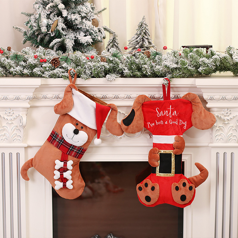 3D-носки для животных на Рожде – обзор и цена Christmas Stocking Hanging