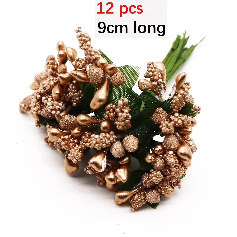 6/10/12/20/24/200 шт., золотой – обзор и цена Christmas Wreath Fake