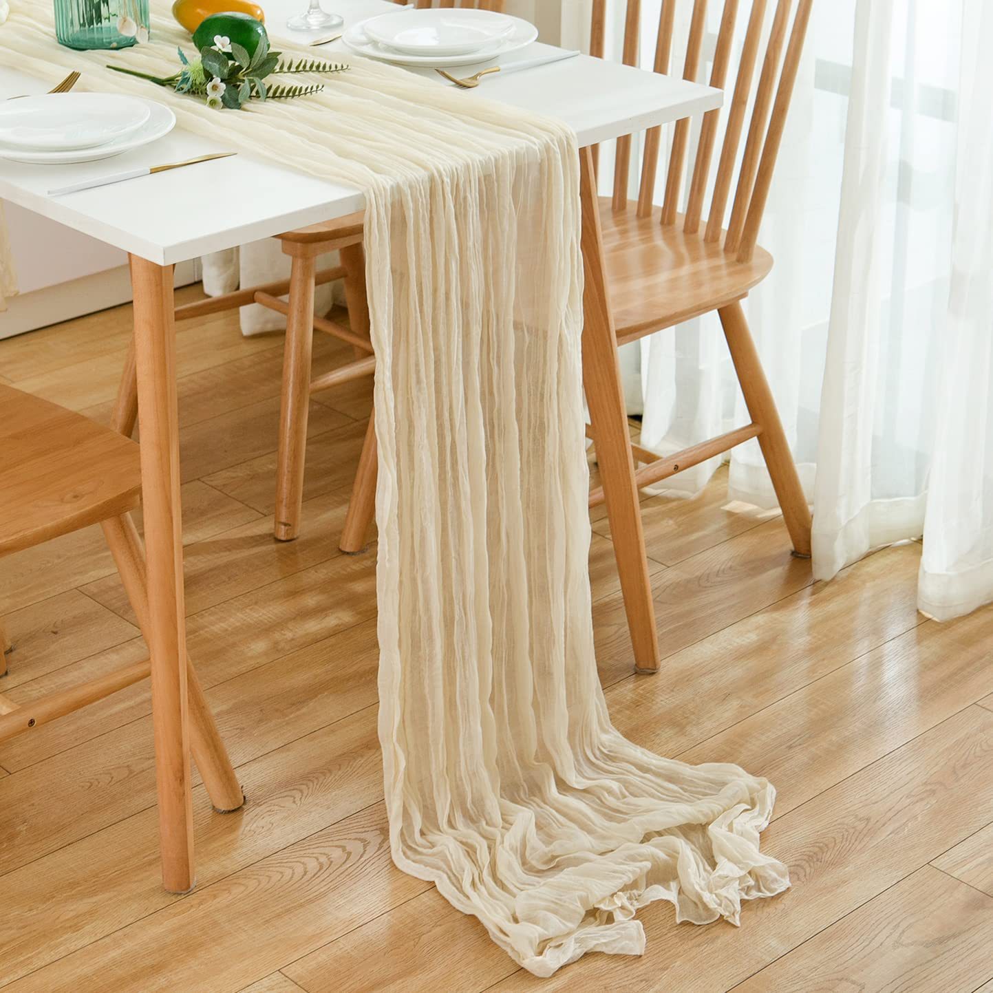 Морщинистая марля, дорожка для – обзор и цена Christmas Table Runner