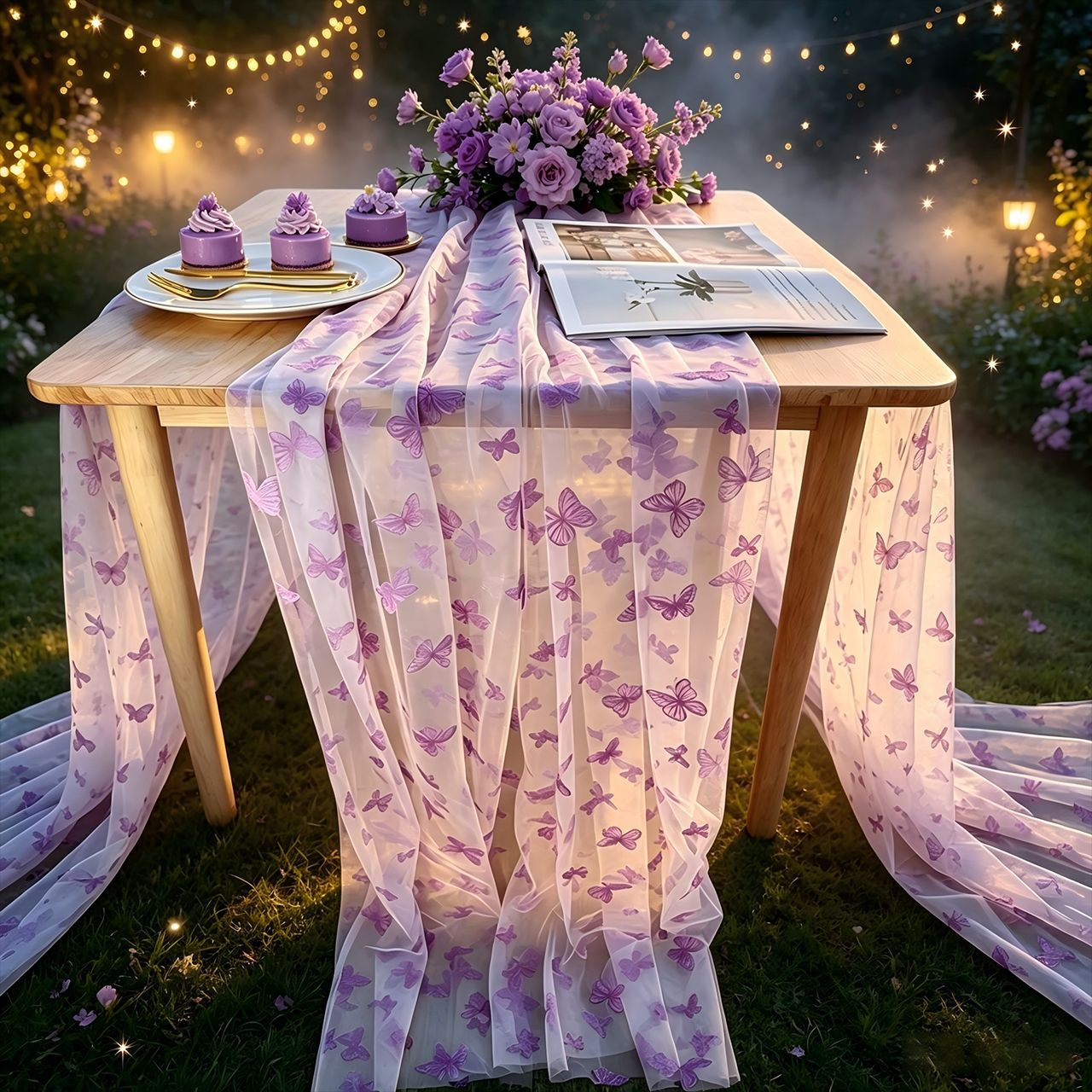 Нейлоновая тюлевая скатерть-до – обзор и цена Christmas Table Runner