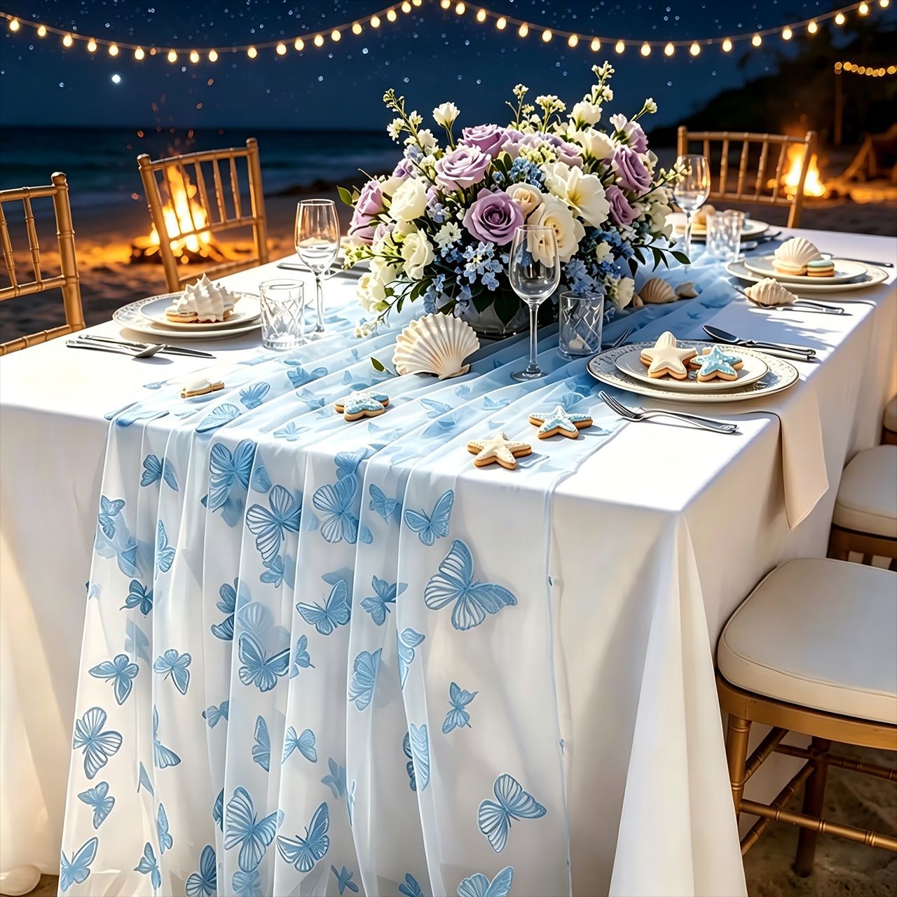 Нейлоновая тюлевая скатерть-до – обзор и цена Christmas Table Runner