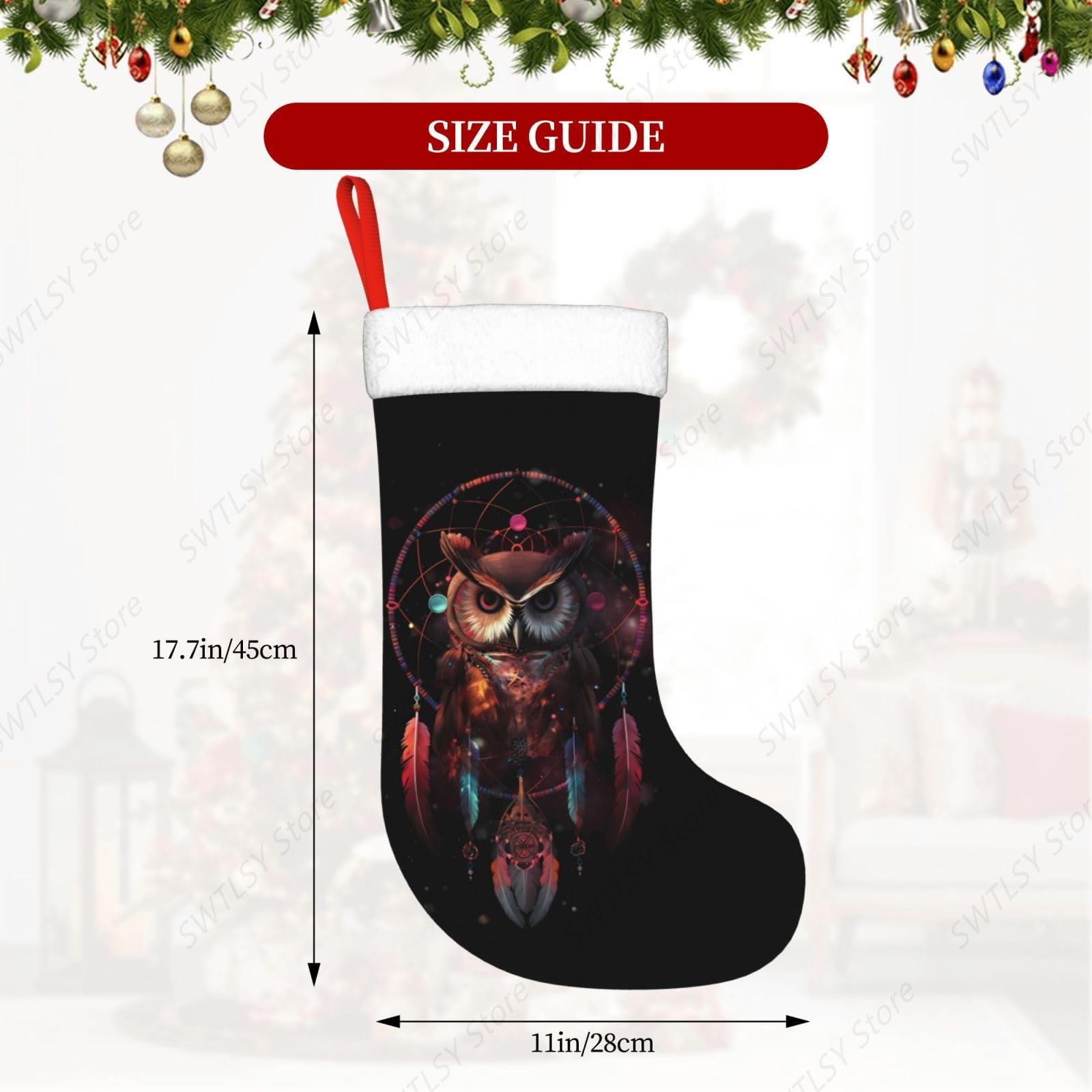Большие рождественские чулки « – обзор и цена Christmas Stocking Hanging