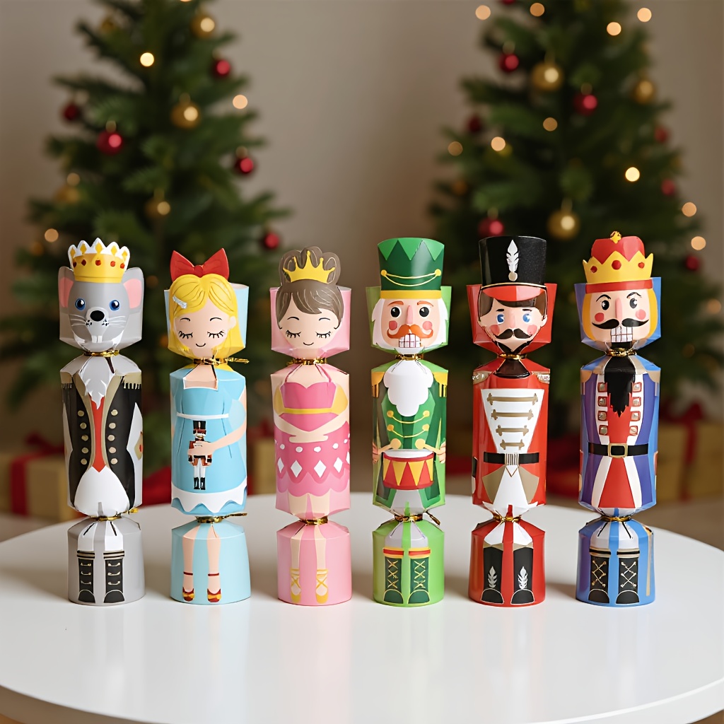 24 шт. Новогодние коробки-сюрп – обзор и цена Nutcracker Figurine