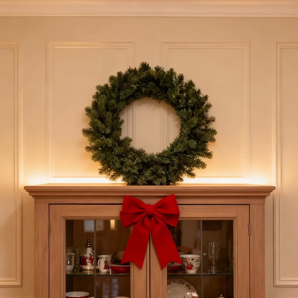 Искусственный сосновый венок д – обзор и цена Christmas Wreath Fake